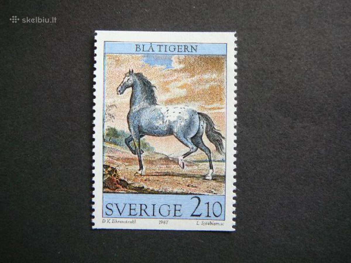 Arkliai Svedija 1987 svarus svd455