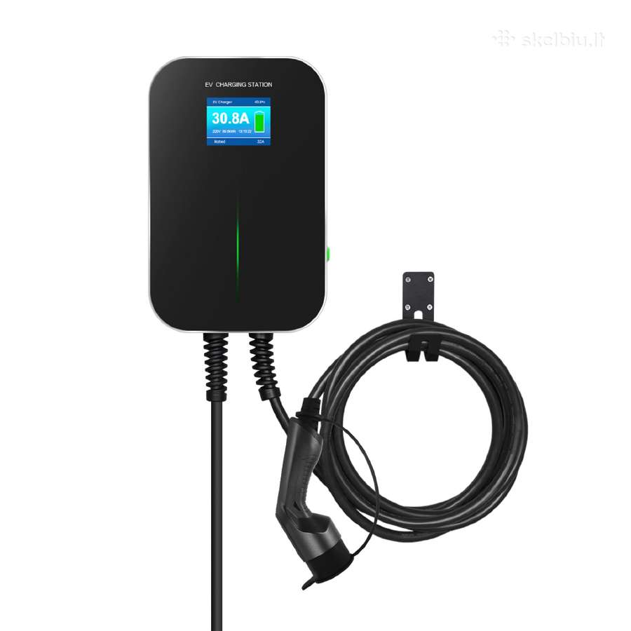 Išmani Ev įkrovimo stotelė 11/22kw tinkama paramai - nuotraukos Nr. 8