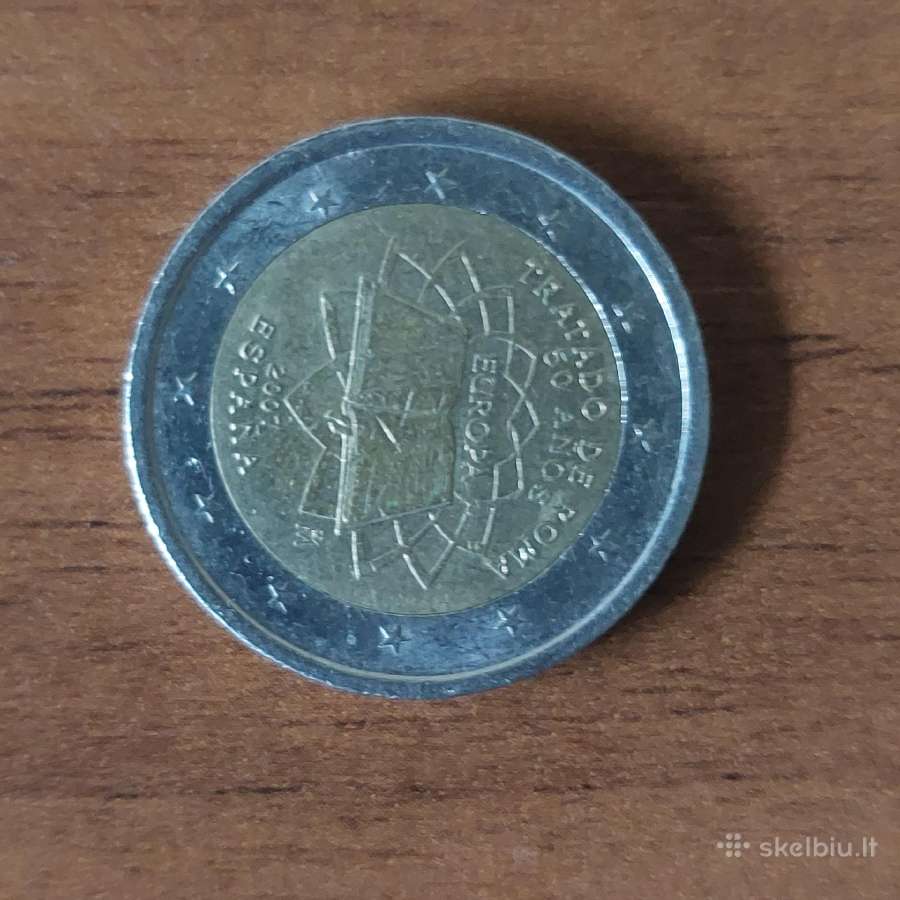 2 Euro 2007 Espana - Tratado de Roma 50 anos . - nuotraukos Nr. 2