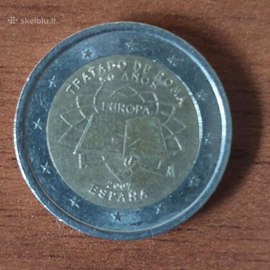 2 Euro 2007 Espana - Tratado de Roma 50 anos . - nuotraukos Nr. 3