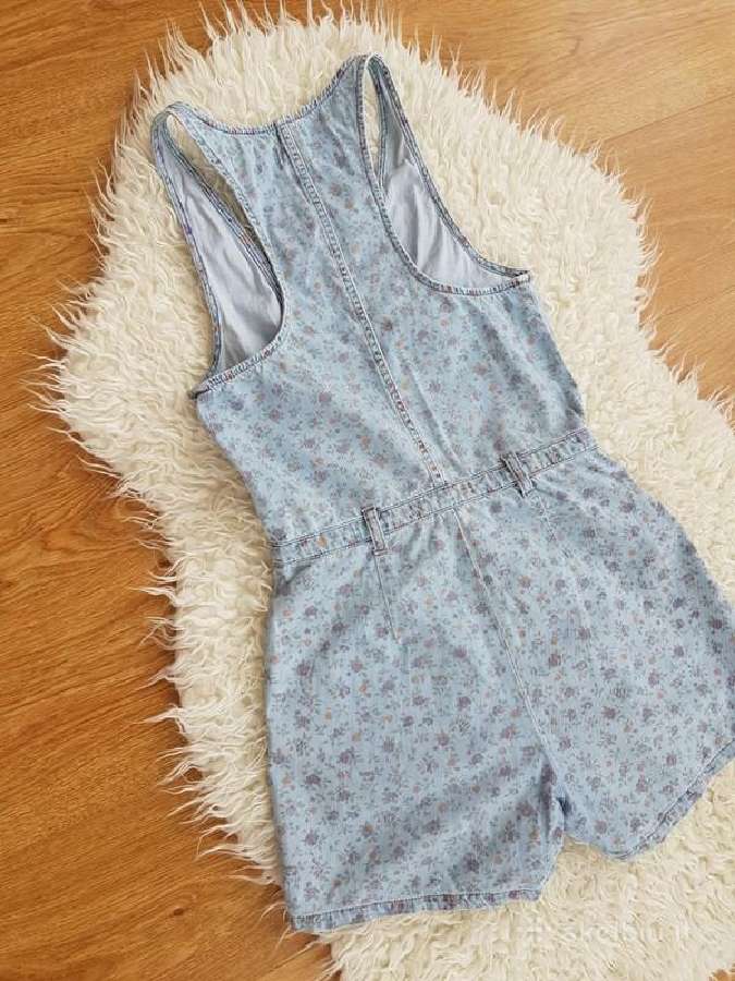 Džinsinis vintage tipo kombinezonas - nuotraukos Nr. 3