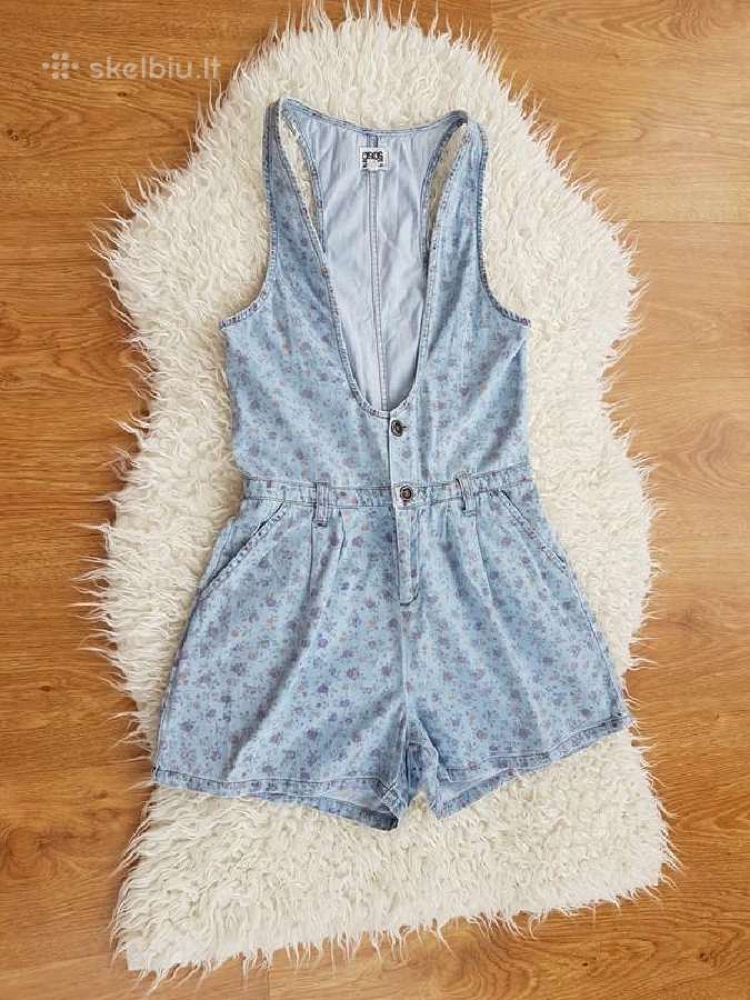 Džinsinis vintage tipo kombinezonas - nuotraukos Nr. 4