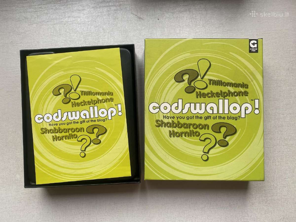 Smagus kortelių žaidimas Codswallop - nuotraukos Nr. 3