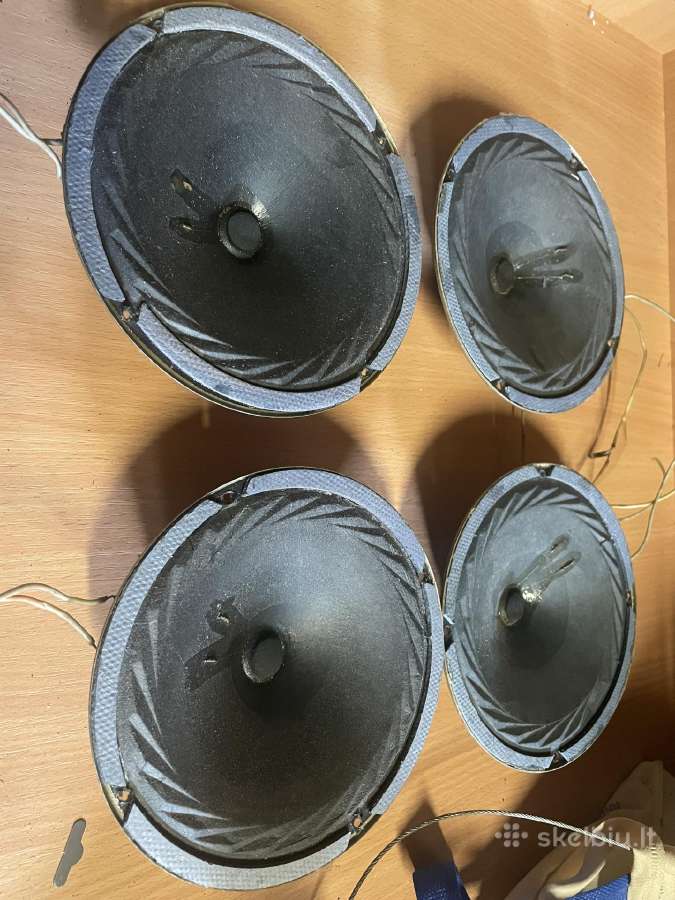 Seni garsiakalbiai 5gd ar tai 6 gd neiskaitau