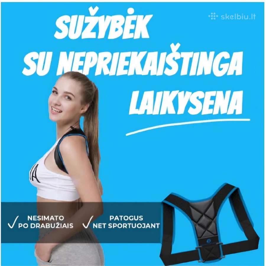 Laikysenos korektorius Perfect posture fix - nuotraukos Nr. 3