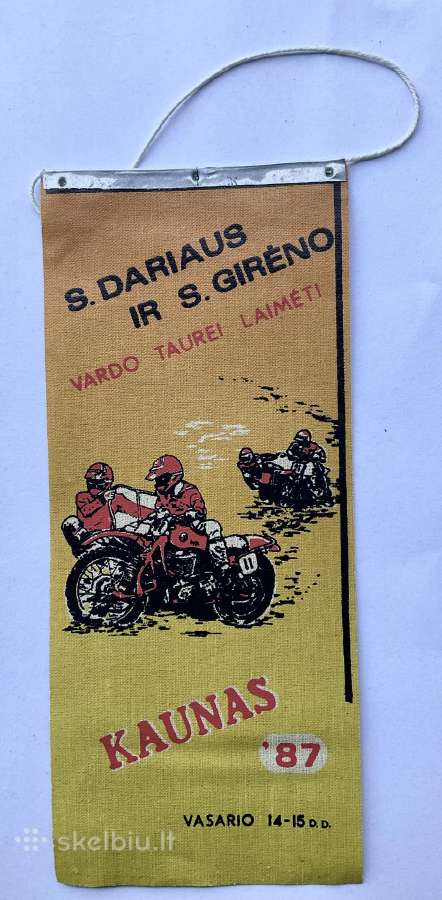 Gairelė Dariaus ir Girėno taurei laimėti 1987