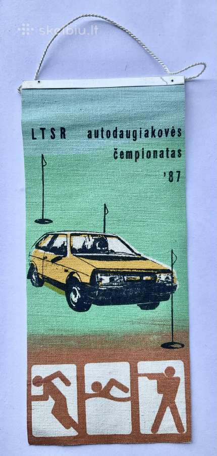 Gairelė - Ltsr Autodaugiakovės čempionatas 1987