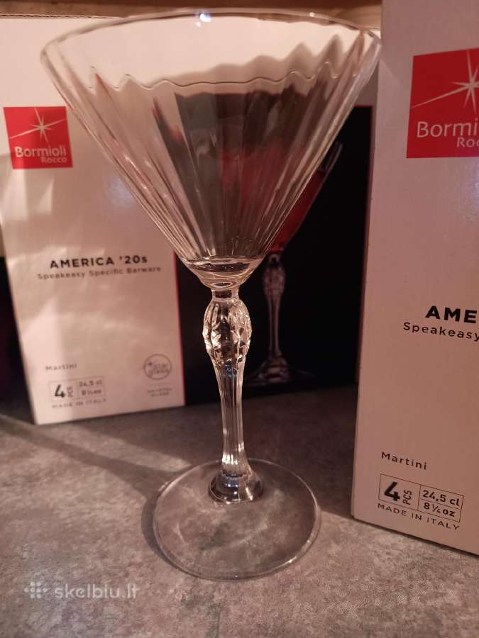 Bormioli Rocco martinio taurės America'20s, 245 ml - nuotraukos Nr. 3