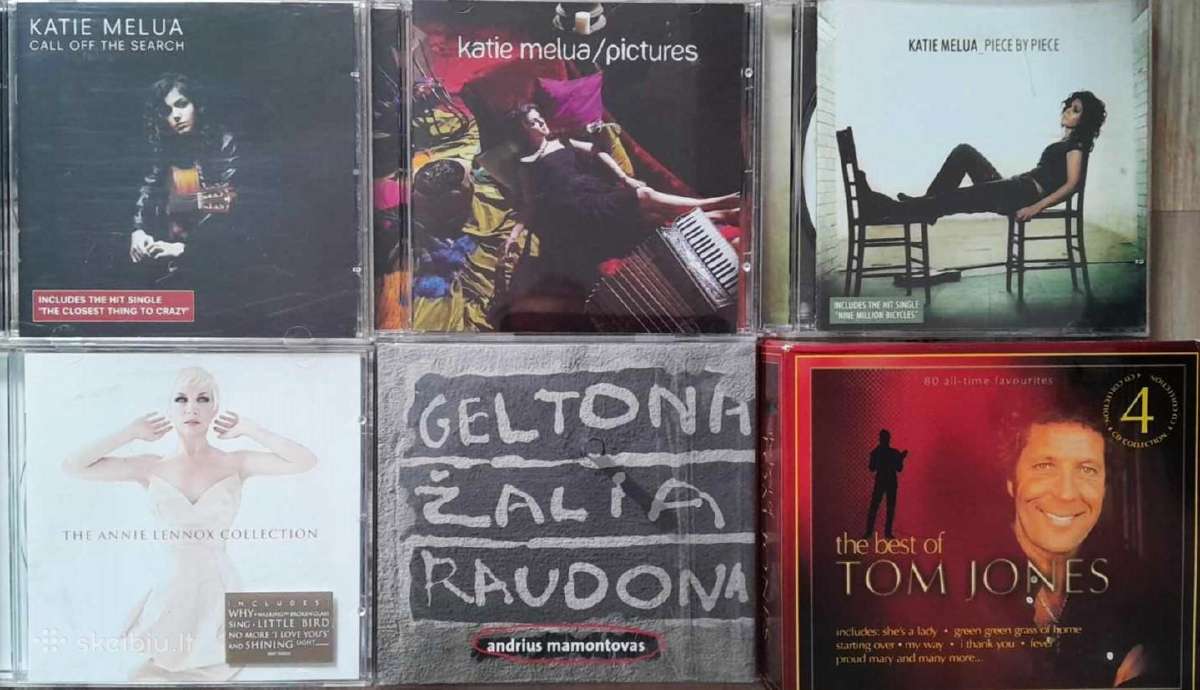 CD muzikiniai originalūs iš kolekcijos - nuotraukos Nr. 9