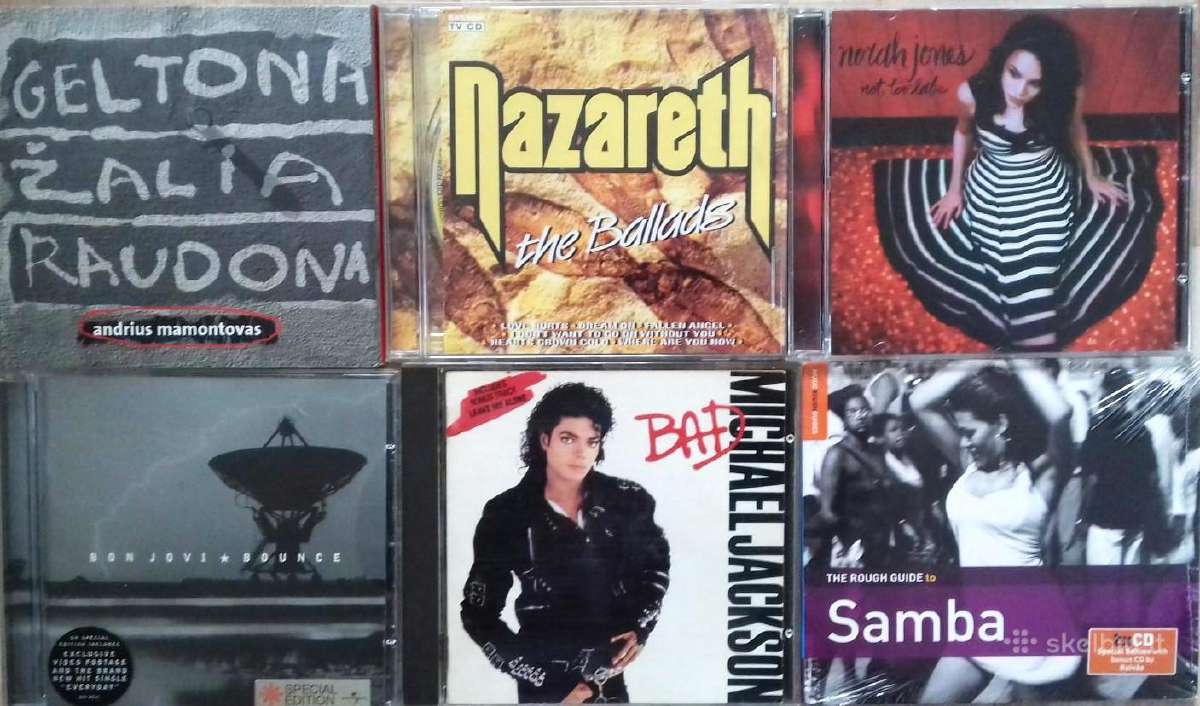 CD muzikiniai originalūs iš kolekcijos - nuotraukos Nr. 17