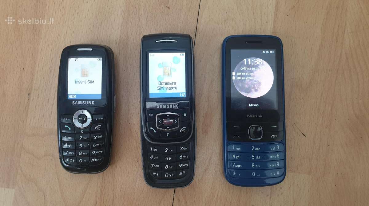 Mygtukų telefonai ir išmanieji telefonai - nuotraukos Nr. 2