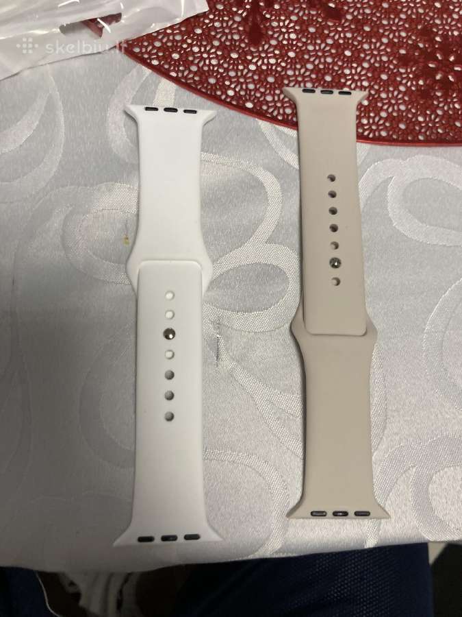 2 dirželiai Apple Watch 44 mm ir didesniems