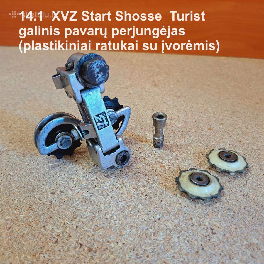 Xvz Start shosse ir Turist dviračių dalys. - nuotraukos Nr. 7