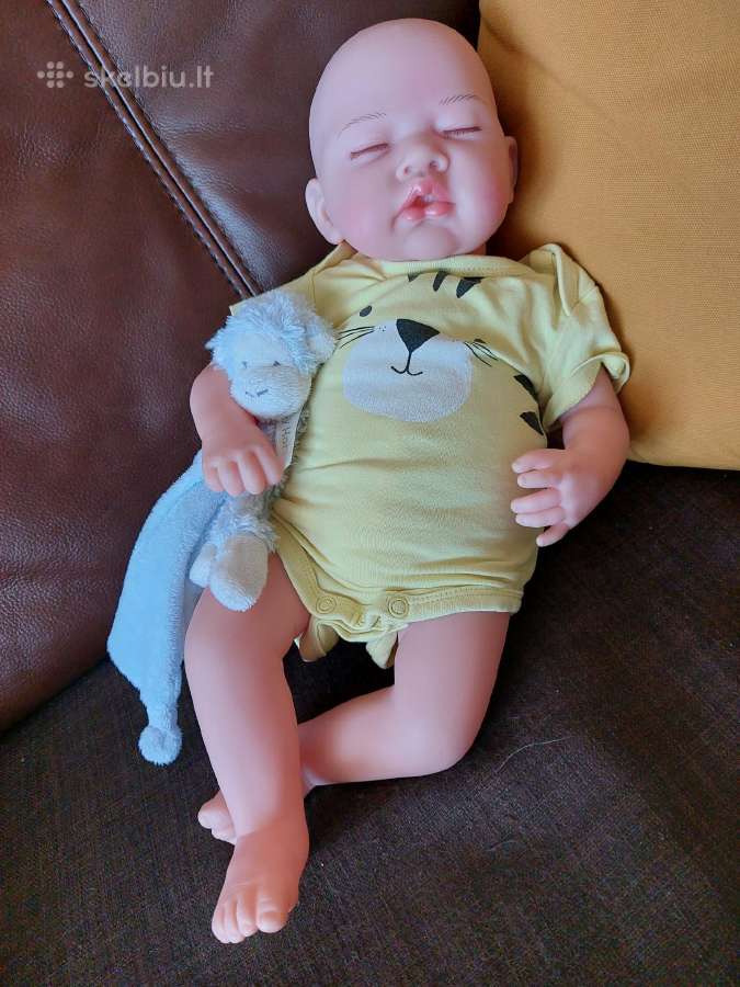 Lėlė kūdikis reborn 49cm - nuotraukos Nr. 4