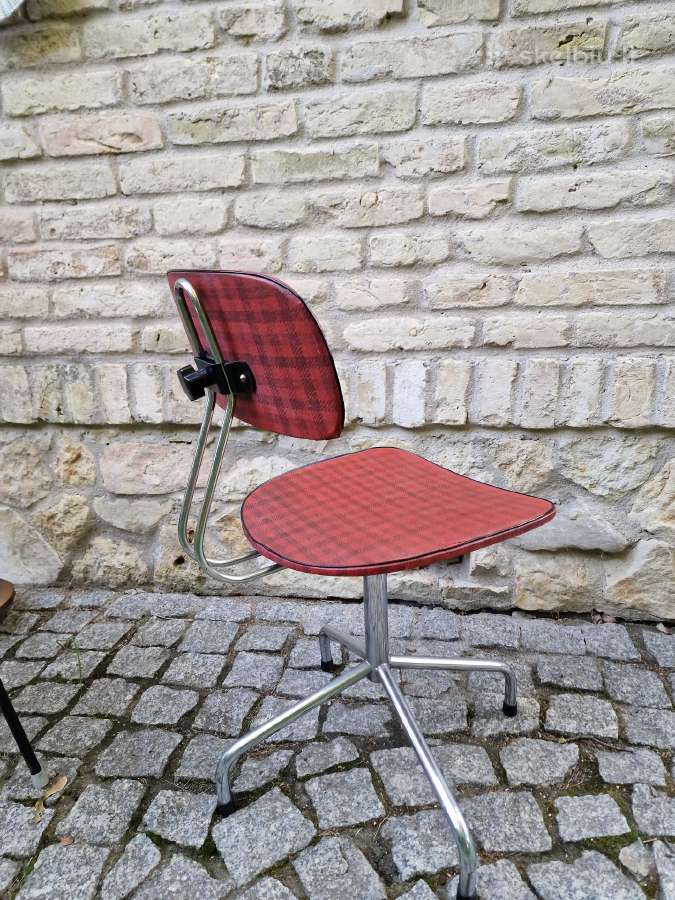 Vintažinė mid century biuro,darbo kėdė - nuotraukos Nr. 10