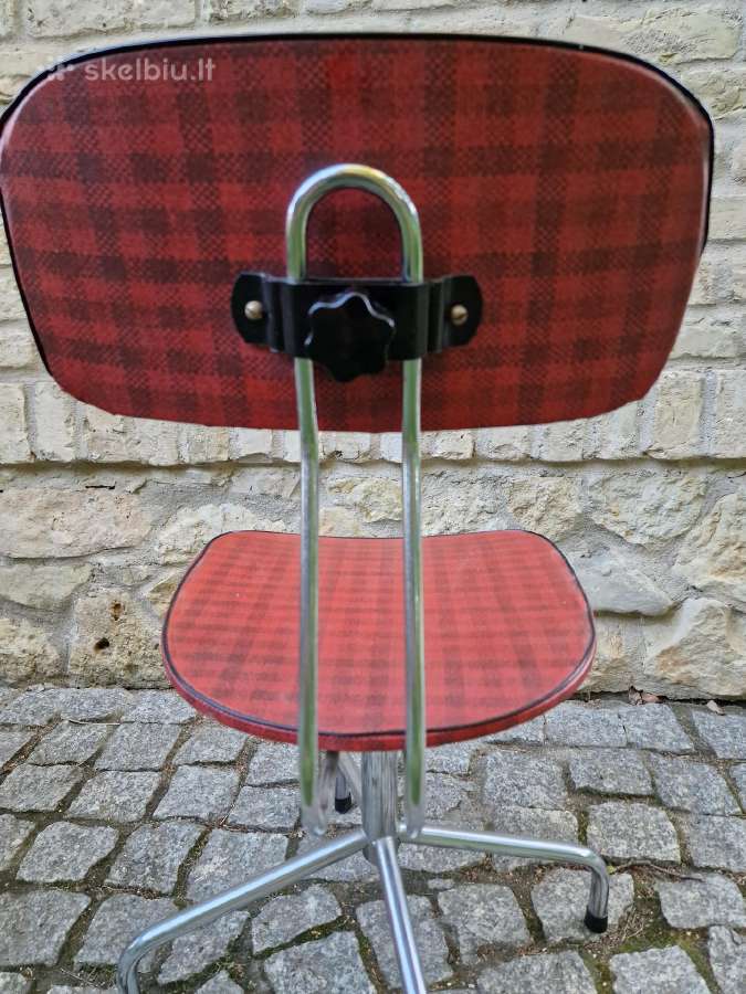 Vintažinė mid century biuro,darbo kėdė - nuotraukos Nr. 11