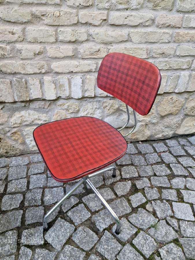 Vintažinė mid century biuro,darbo kėdė - nuotraukos Nr. 14