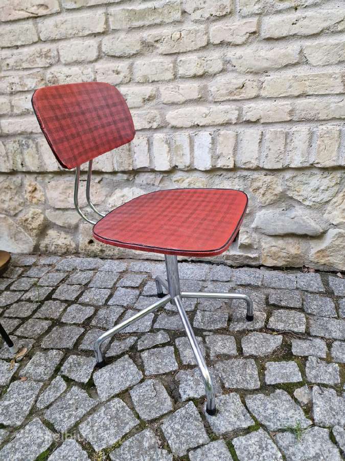 Vintažinė mid century biuro,darbo kėdė - nuotraukos Nr. 20