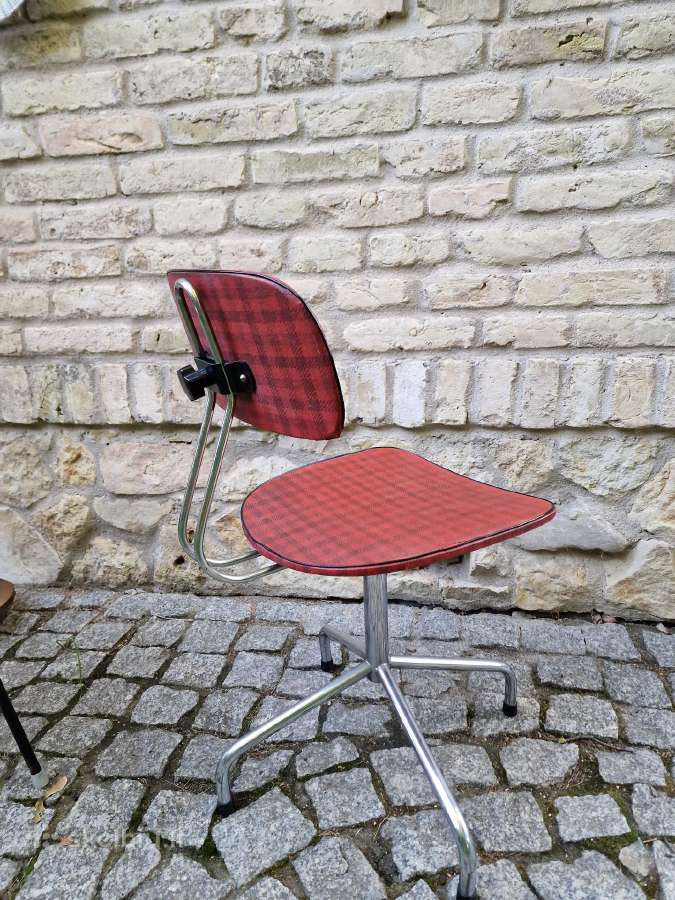 Vintažinė mid century biuro,darbo kėdė - nuotraukos Nr. 21