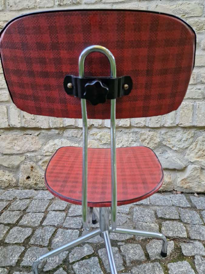 Vintažinė mid century biuro,darbo kėdė - nuotraukos Nr. 23