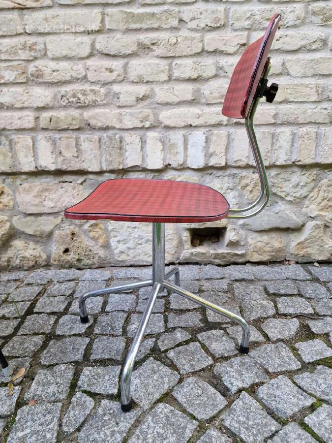 Vintažinė mid century biuro,darbo kėdė - nuotraukos Nr. 24
