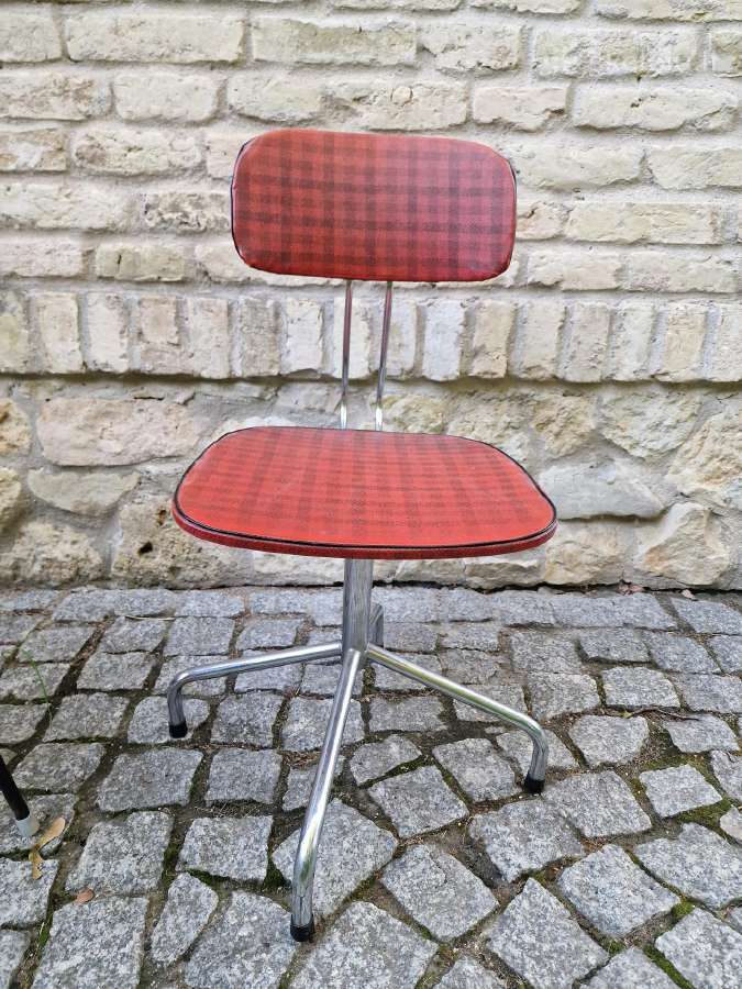 Vintažinė mid century biuro,darbo kėdė - nuotraukos Nr. 25