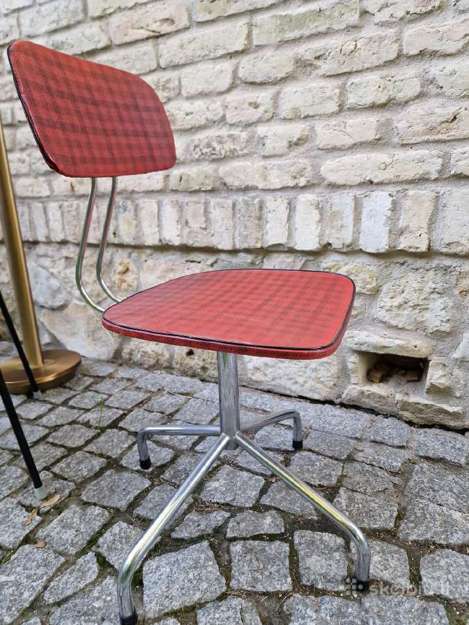 Vintažinė mid century biuro,darbo kėdė - nuotraukos Nr. 26