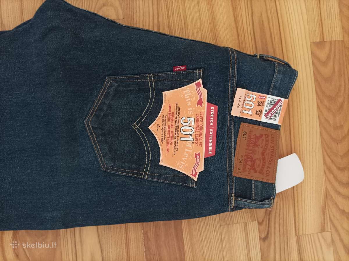Džinsai Levi's 501,nauji,pirkti Anglijos Tkmax
