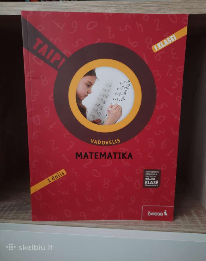 Taip matematikos vadovėlis 1 klasei