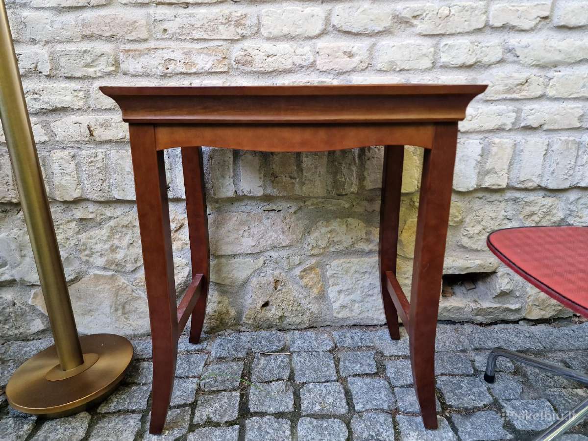 Vintažinis Art Nouveau masyvo konsolinis staliukas - nuotraukos Nr. 9
