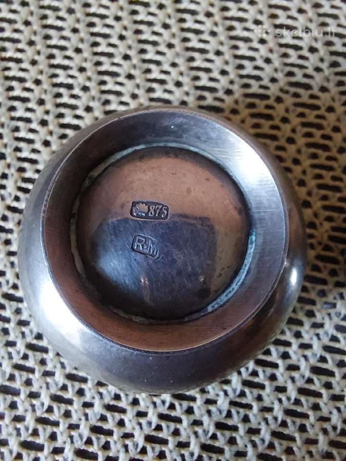 Sidabro druskines praba Galvutė 875. .Zr. Foto. - nuotraukos Nr. 9