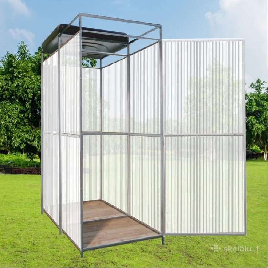 Lauko dušas su talpa 75l, 100l, 150l