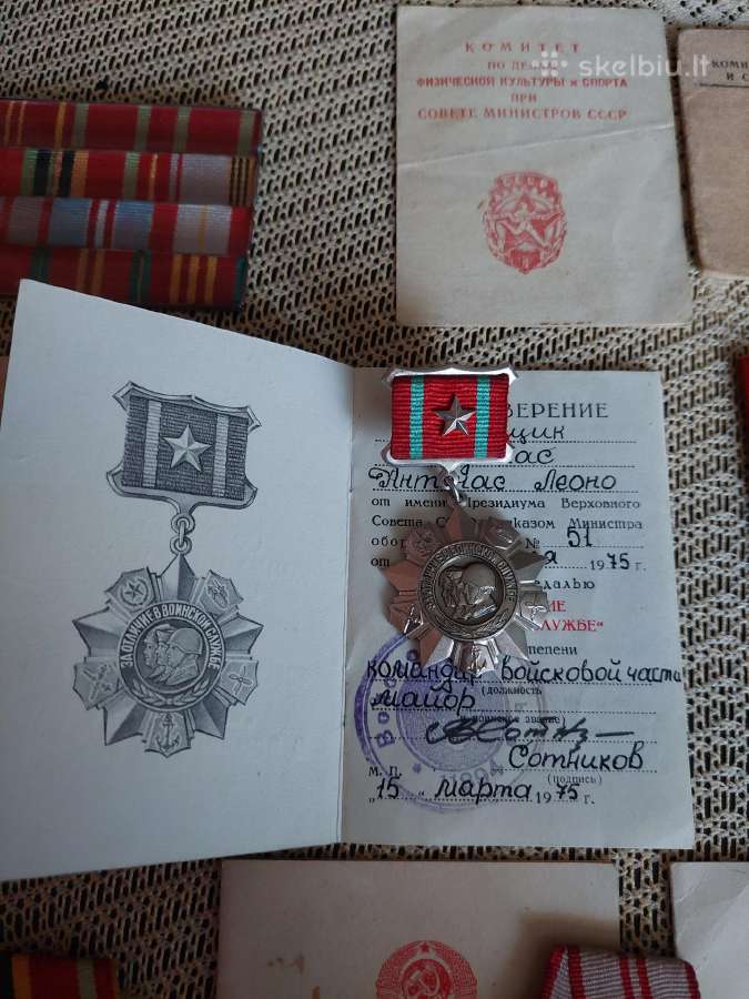 Apdovanotas Lietuvis - CcCCCP Medaliais. .Zr. Foto - nuotraukos Nr. 11