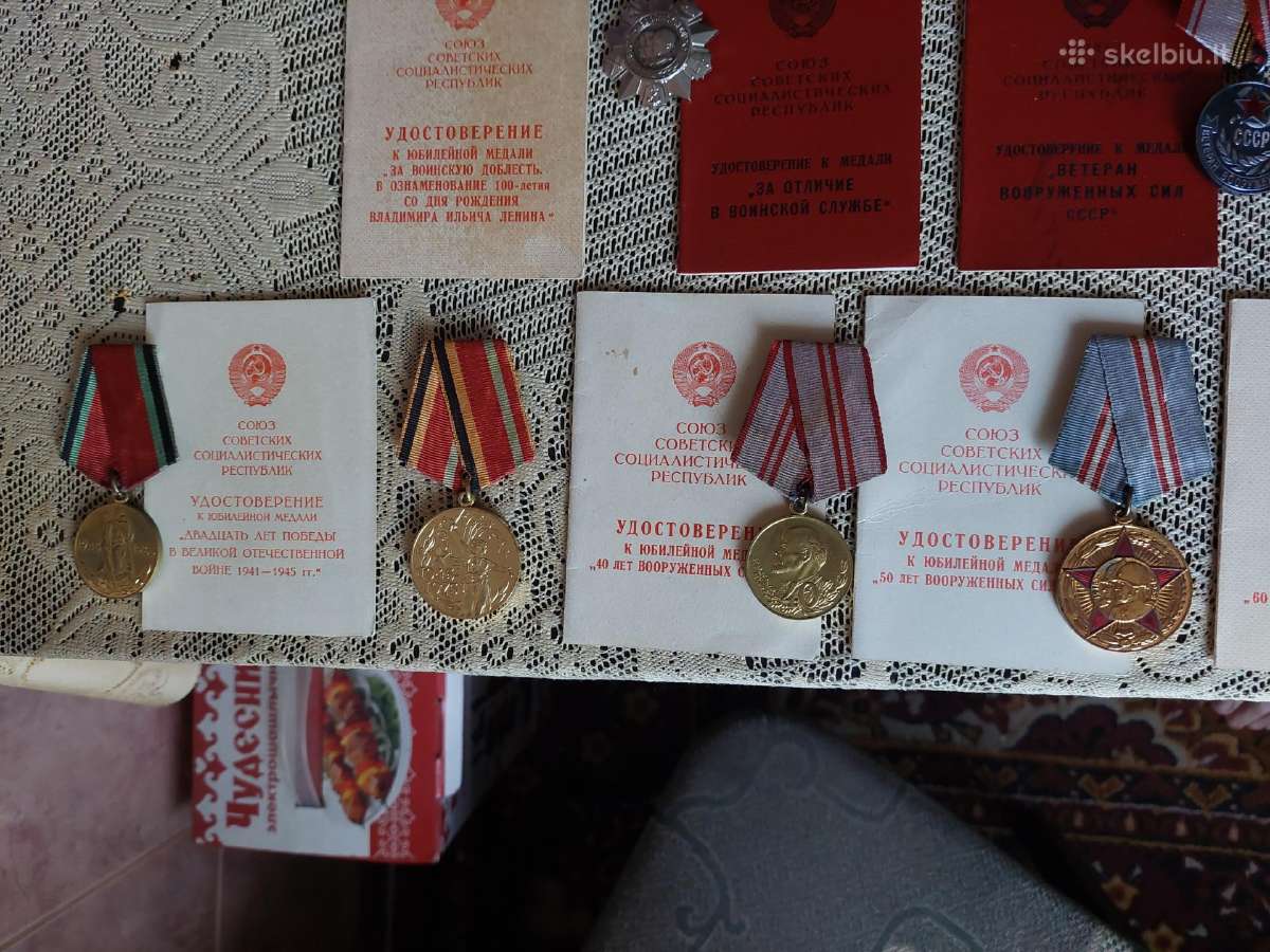 Apdovanotas Lietuvis - CcCCCP Medaliais. .Zr. Foto - nuotraukos Nr. 4