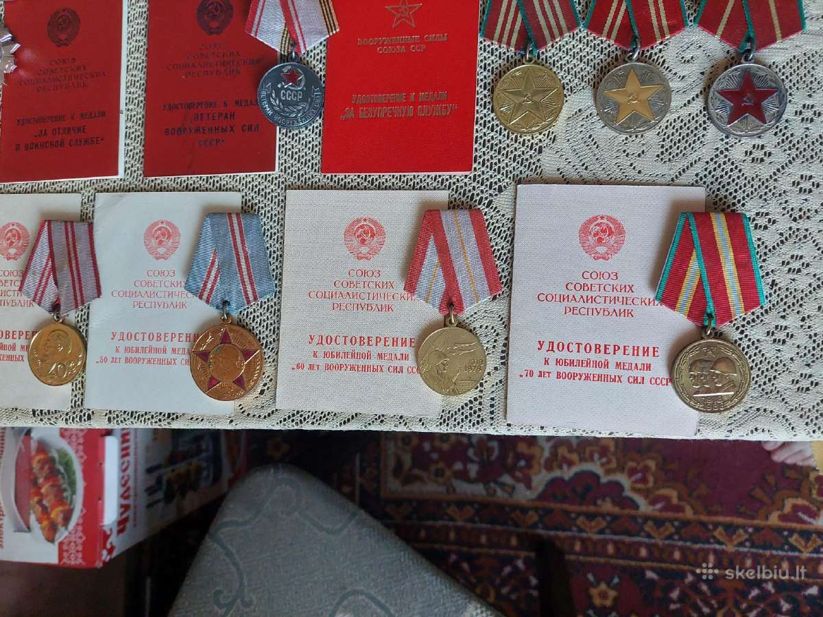 Apdovanotas Lietuvis - CcCCCP Medaliais. .Zr. Foto - nuotraukos Nr. 5