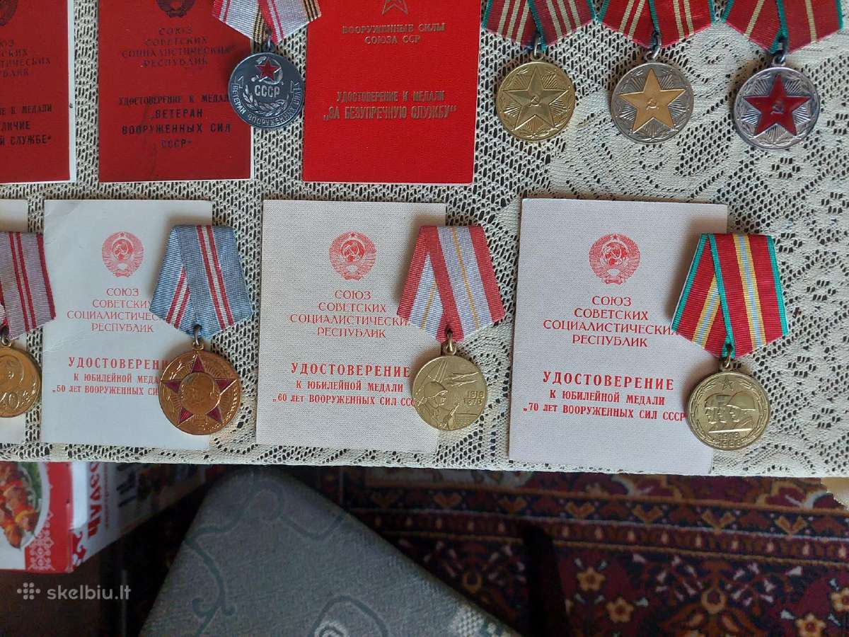 Apdovanotas Lietuvis - CcCCCP Medaliais. .Zr. Foto - nuotraukos Nr. 6