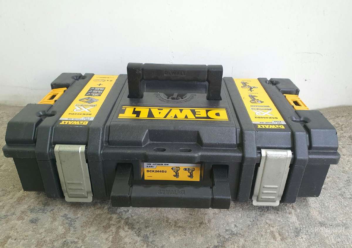 Dewalt baterijos krovikliai prožektoriai lagaminai - nuotraukos Nr. 7