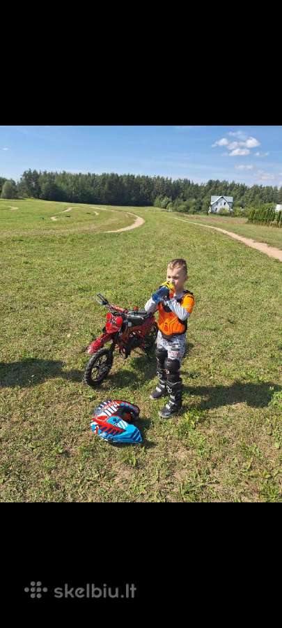 Parduodamas vaikiškas benzininis motociklas - nuotraukos Nr. 3