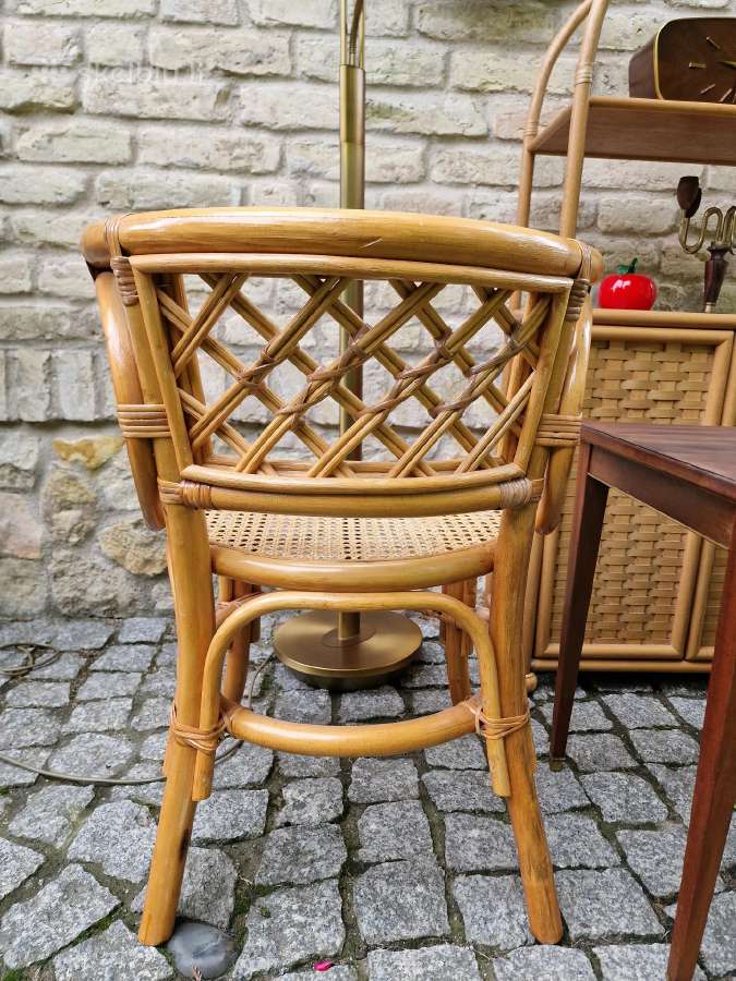 Vintažinė ratango kėdė - nuotraukos Nr. 5