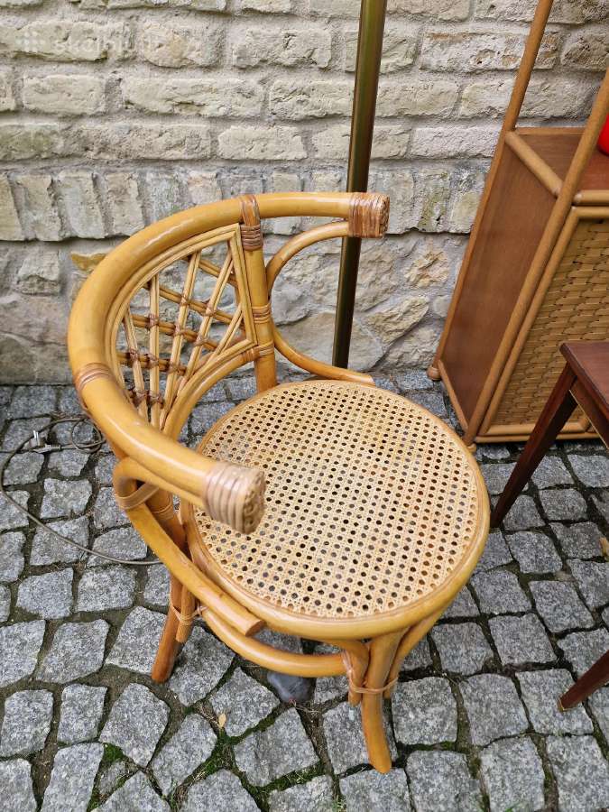 Vintažinė ratango kėdė - nuotraukos Nr. 7