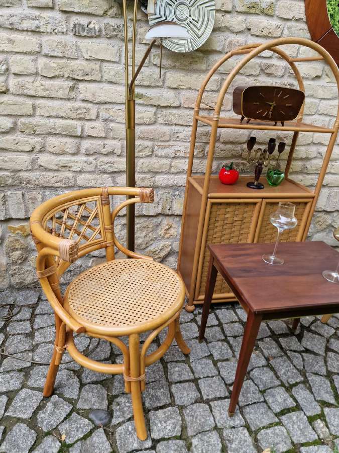 Vintažinė ratango kėdė - nuotraukos Nr. 12
