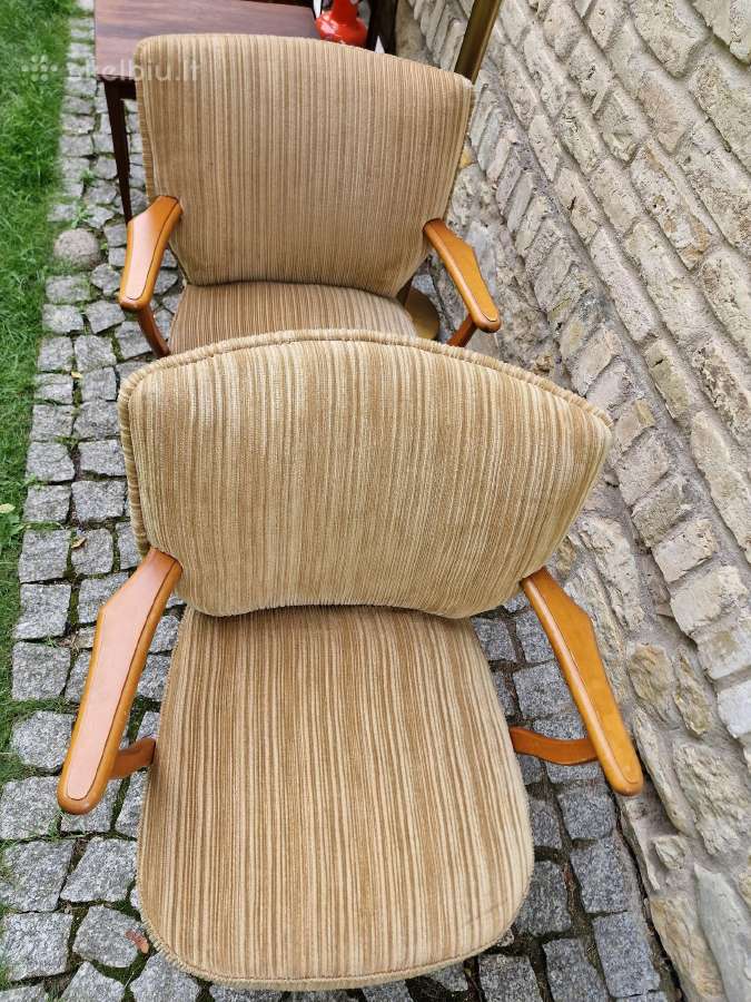 Vintažiniai mid century foteliai - nuotraukos Nr. 4