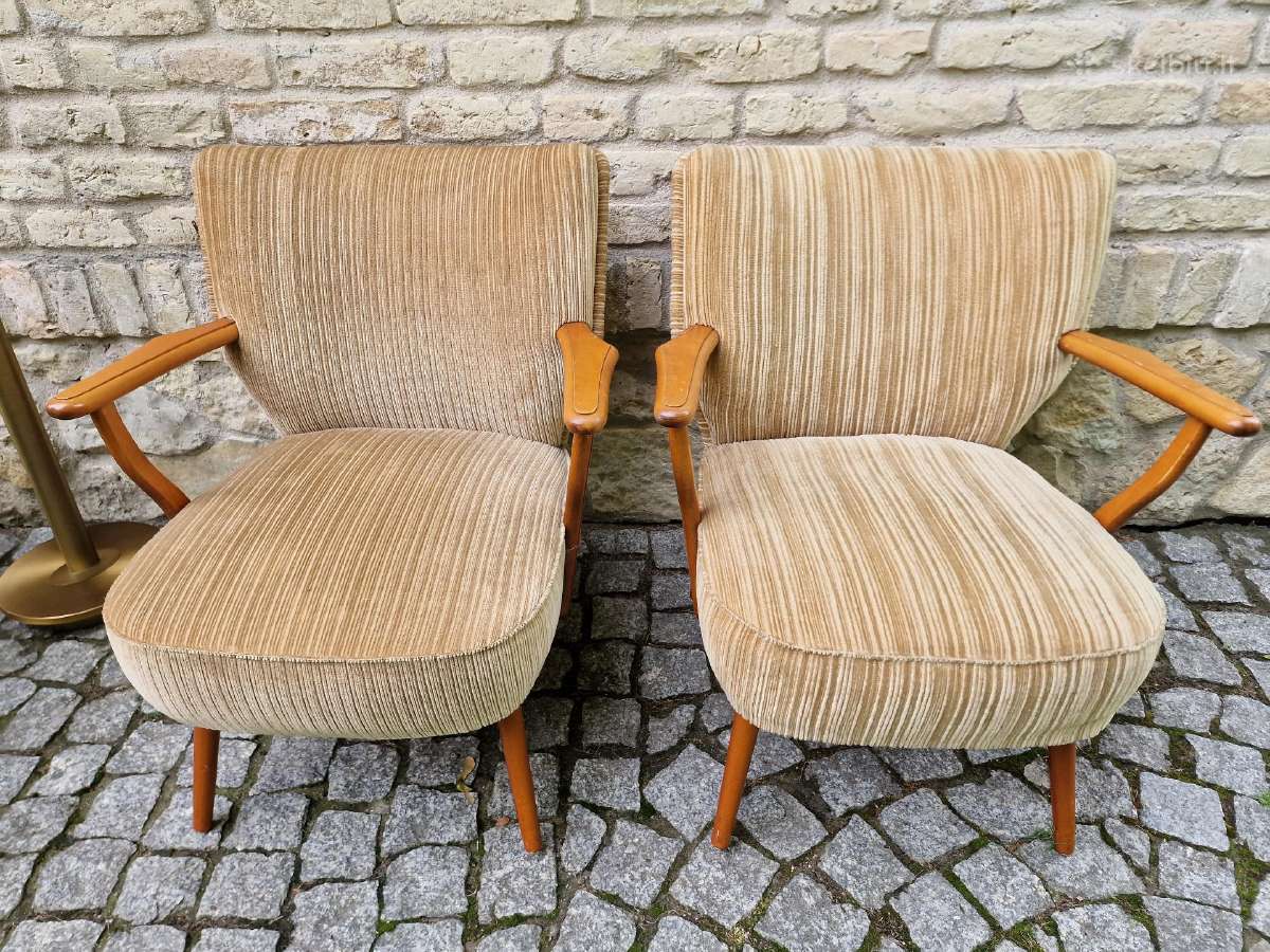 Vintažiniai mid century foteliai - nuotraukos Nr. 5