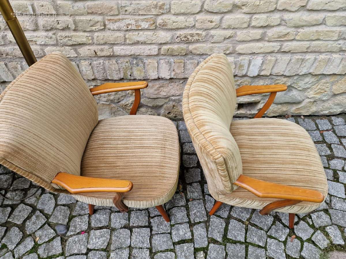 Vintažiniai mid century foteliai - nuotraukos Nr. 8