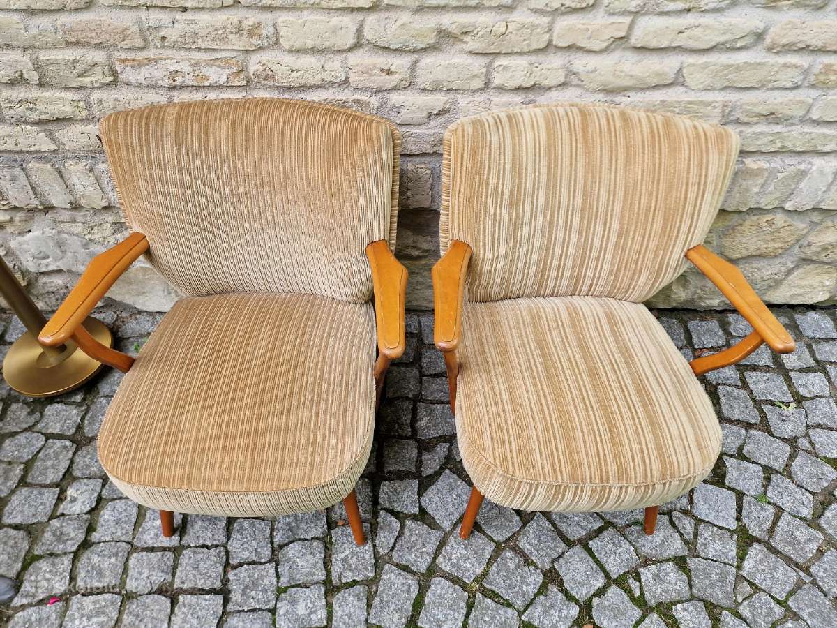 Vintažiniai mid century foteliai - nuotraukos Nr. 9