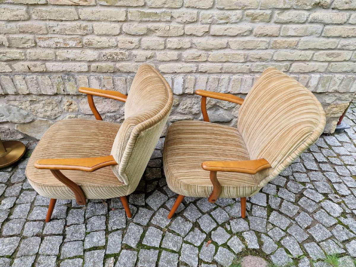 Vintažiniai mid century foteliai - nuotraukos Nr. 11