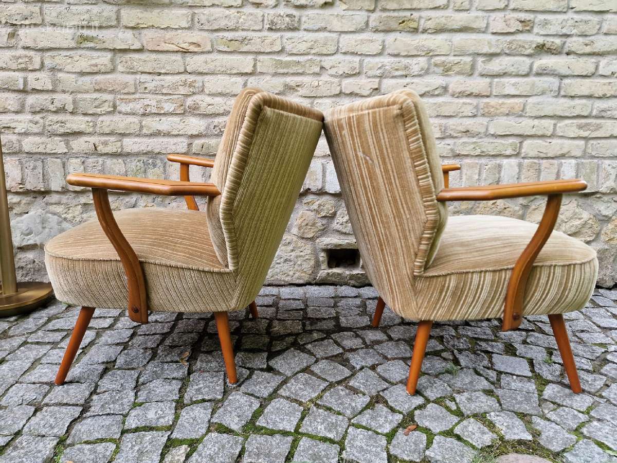 Vintažiniai mid century foteliai - nuotraukos Nr. 15