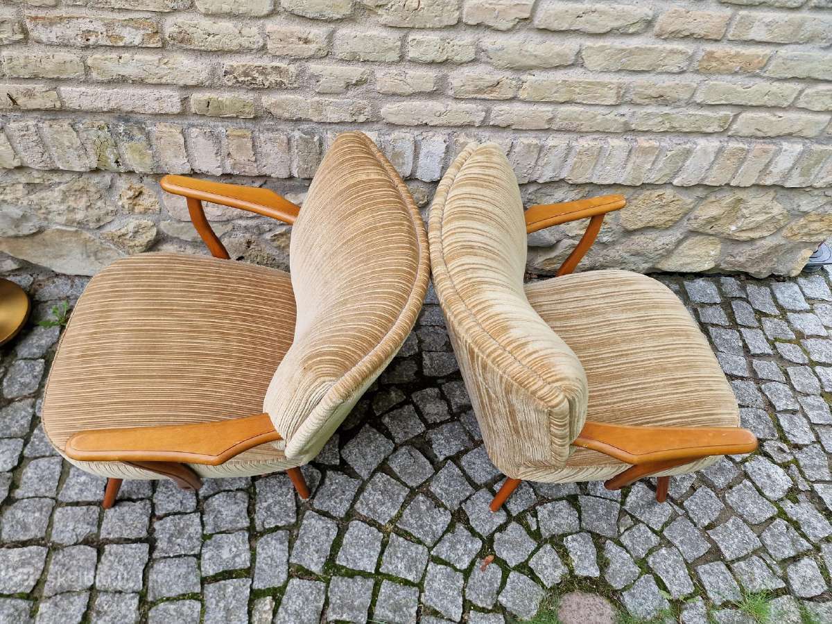 Vintažiniai mid century foteliai - nuotraukos Nr. 16