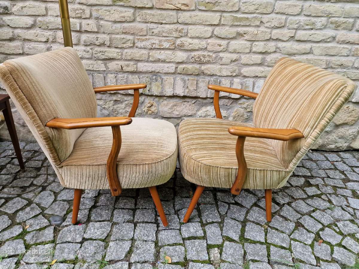 Vintažiniai mid century foteliai - nuotraukos Nr. 17