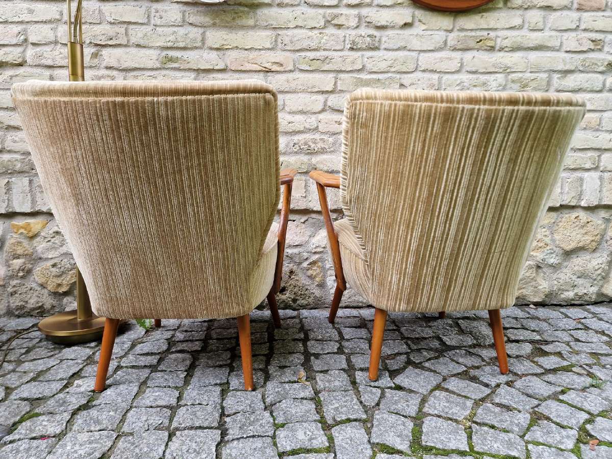 Vintažiniai mid century foteliai - nuotraukos Nr. 19